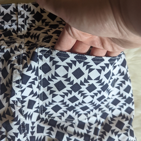Final Price EUC Blogger Favorite J. Crew Toothpick Jeans in Geometric Print - Picture 13 of 14